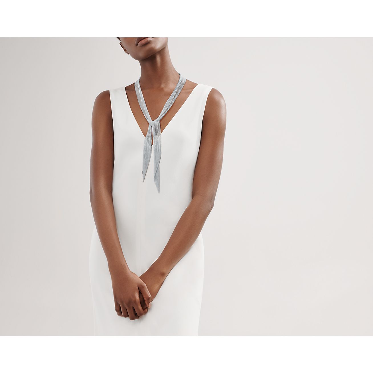 エルサ・ペレッティ メッシュ スカーフ ネックレス（スモール  