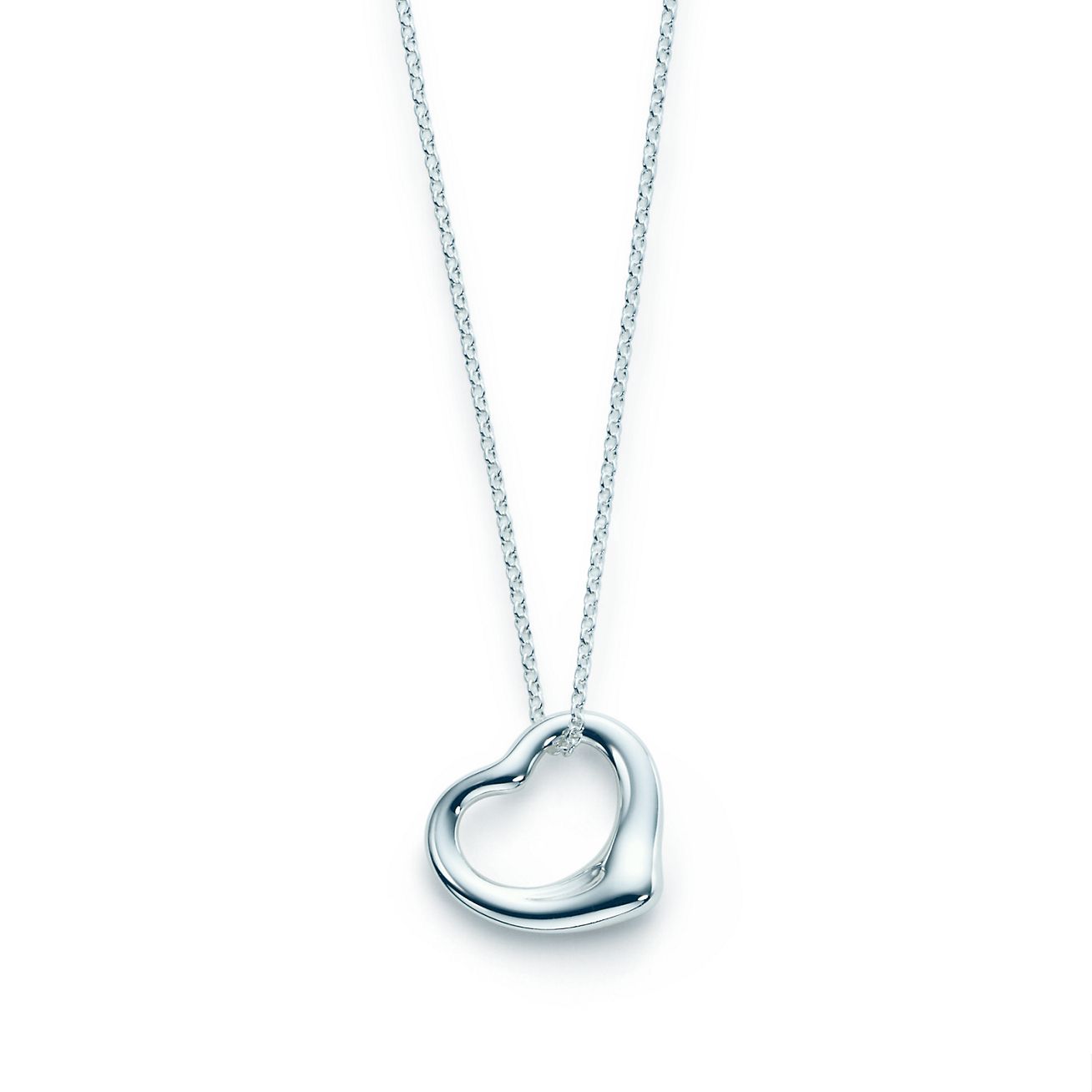 エルサ ペレッティ オープン ハート ペンダント スターリングシルバー Tiffany Co エルサ ペレッティ オープン ハート ペンダント スターリングシルバー Tiffany Co