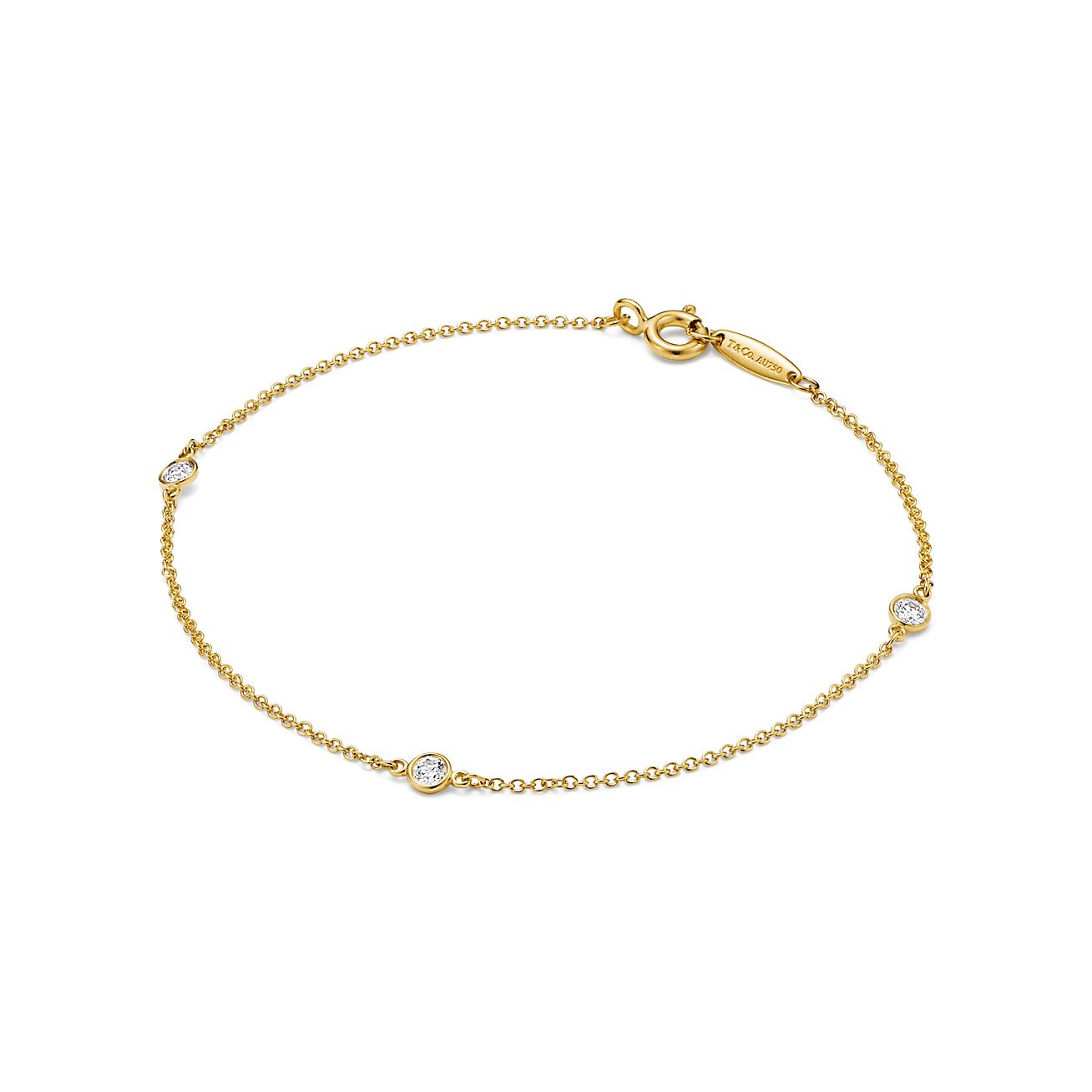 エルサ・ペレッティ ダイヤモンド バイ ザ ヤード ブレスレット 18K