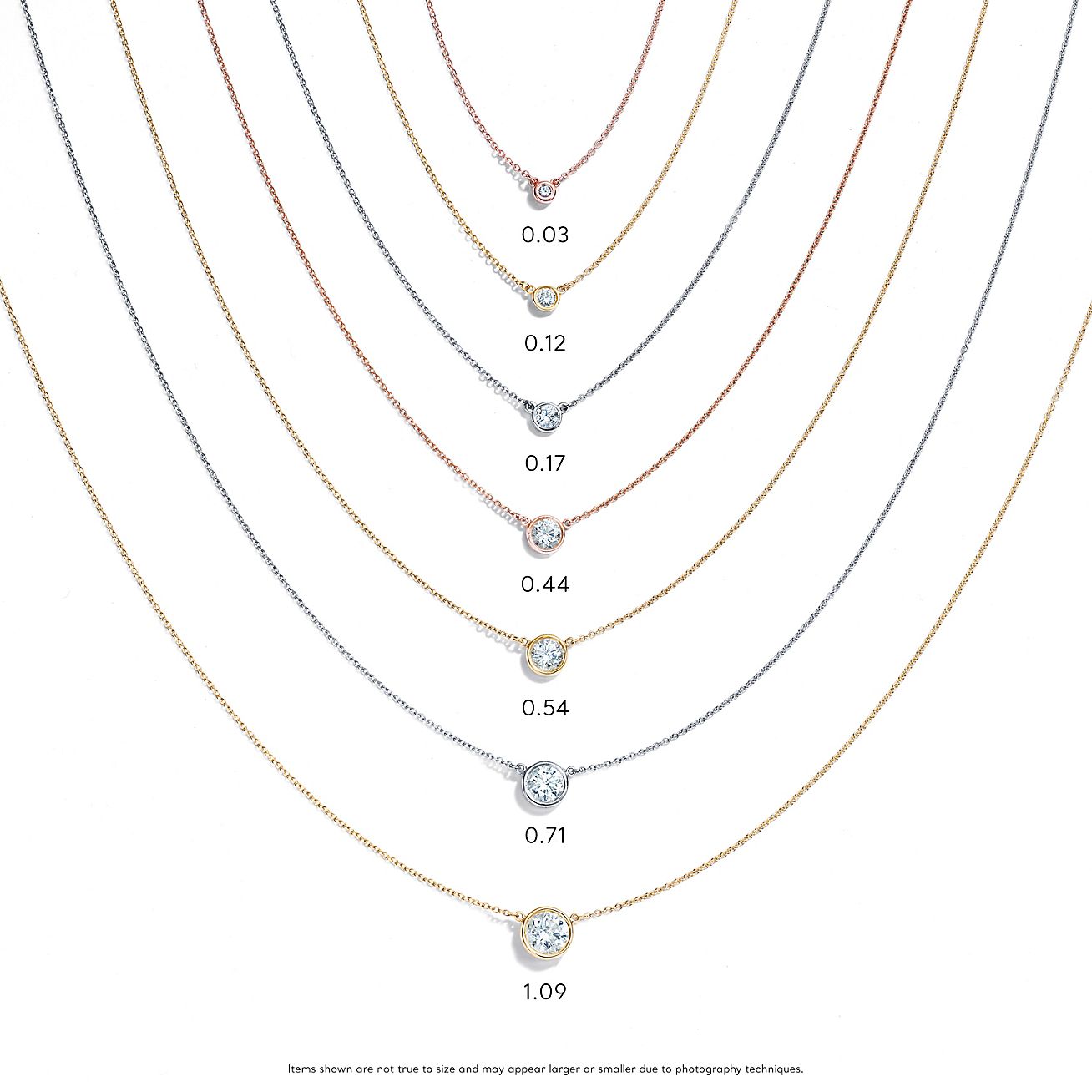 ダイヤモンド バイ ザ ヤード™ シングル ダイヤモンド ペンダント  