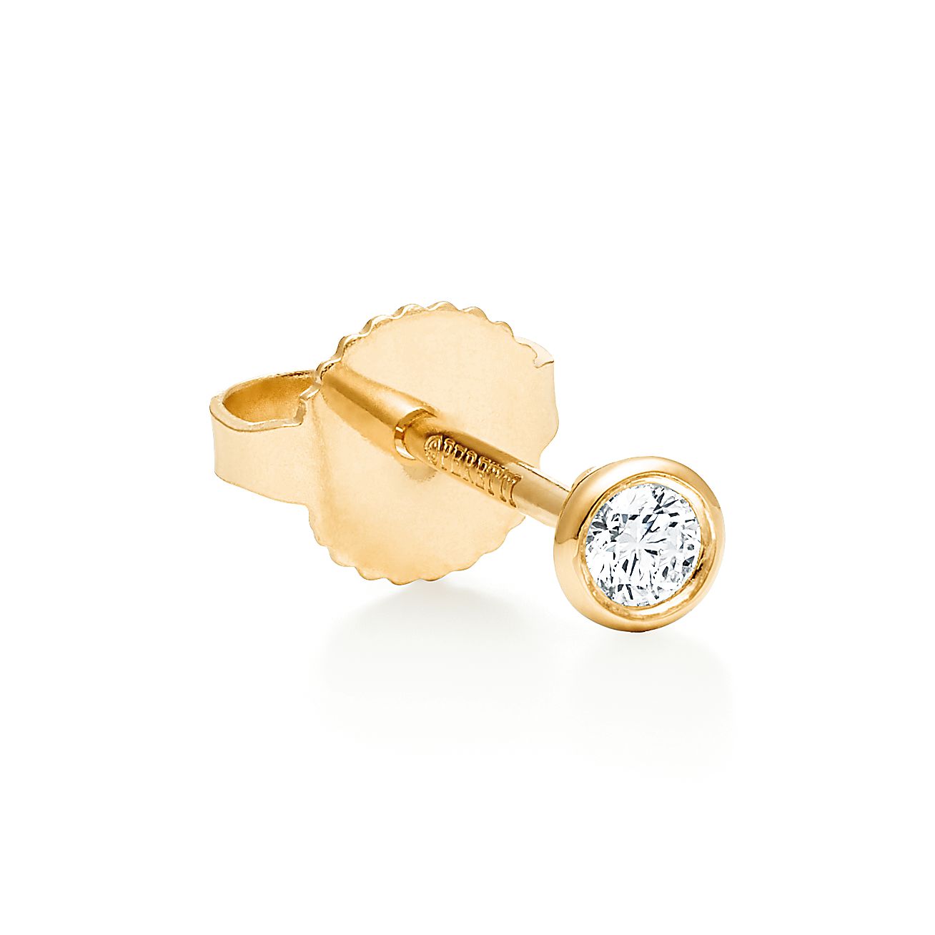 ダイヤモンド バイ ザ ヤード™ ピアス イエローゴールド | Tiffany & Co