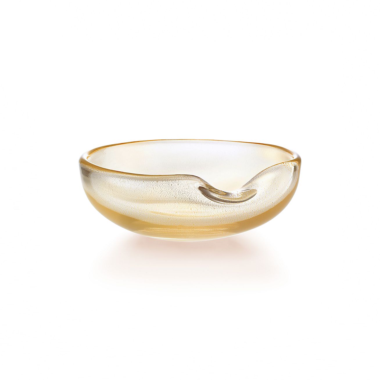 エルサ・ペレッティ™ サムプリント ディッシュ 24K ゴールド リーフ 