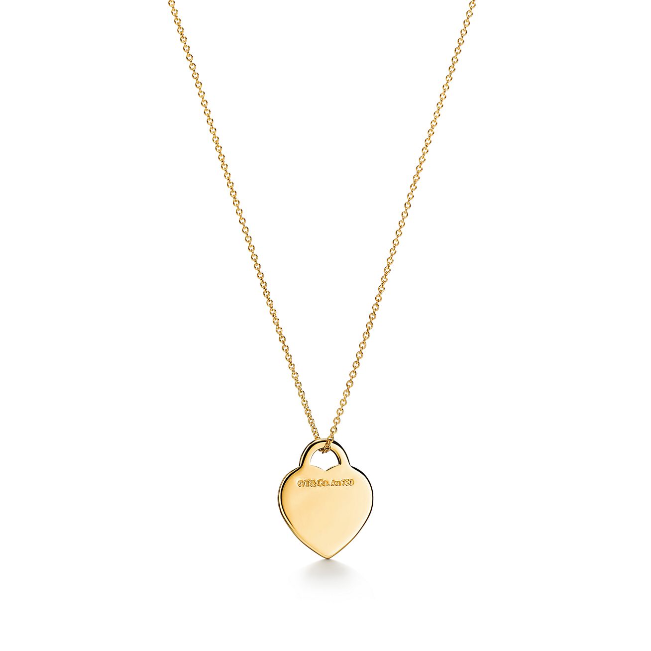 【美品】Tiffany ハートタグ ネックレス ゴールドカラー リターン トゥ ティファニー™ ハート タグ ビーズ ネックレス