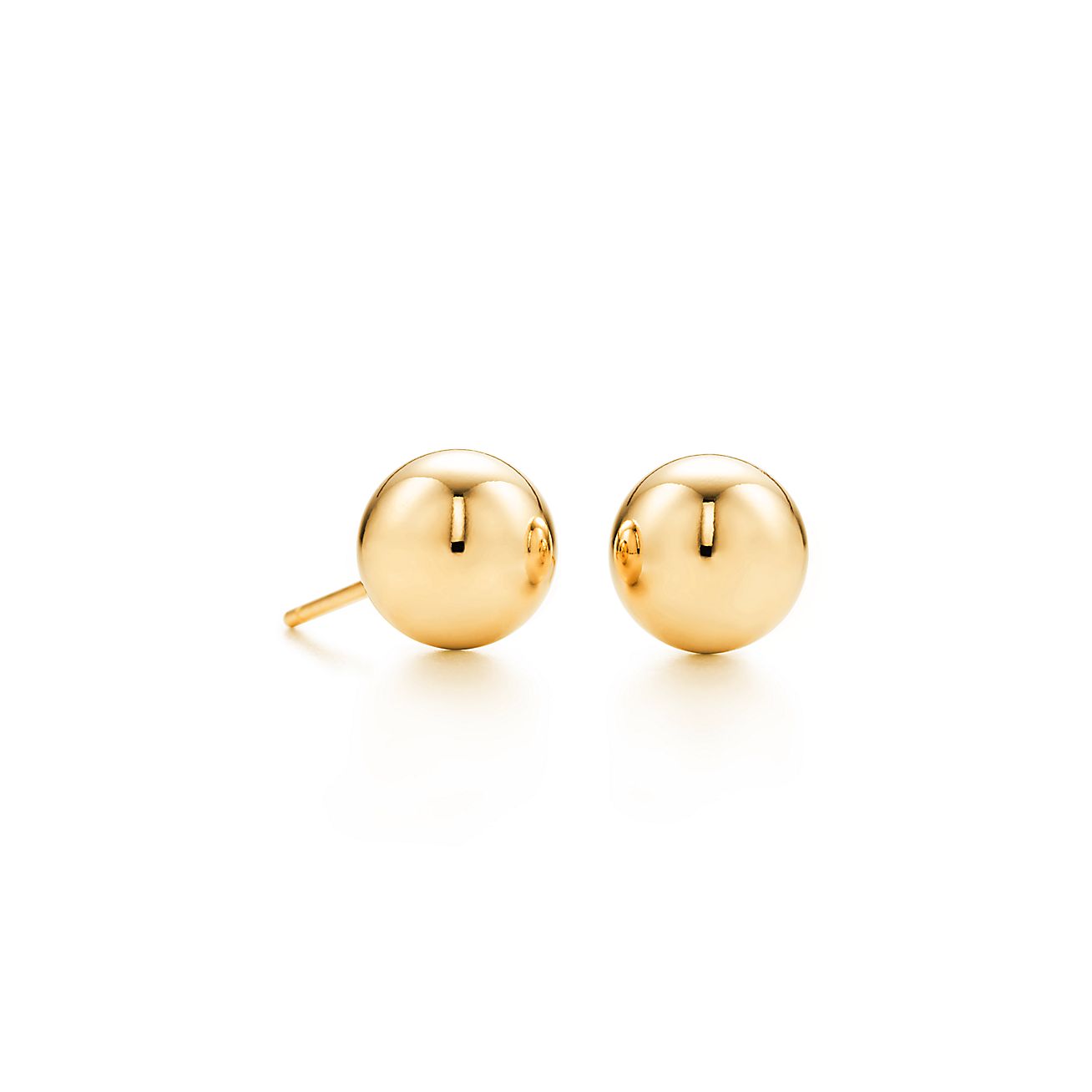 ティファニー ハードウェア ボール ピアス イエローゴールド 8mm Tiffany Co