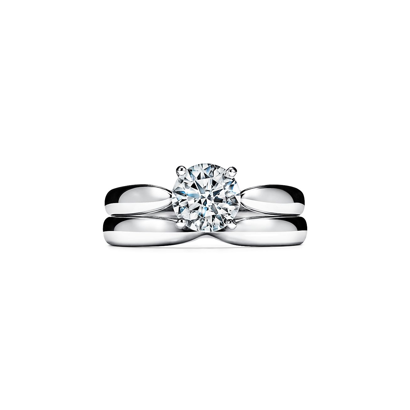 TIFFANY&Co.  ティファニー ハーモニー婚約指輪  0.31ct 6号