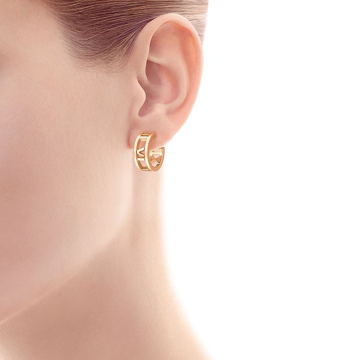 ティファニー アトラス フープ ピアス ミニ 18kゴールド Tiffany Co ティファニー アトラス フープ ピアス ミニ 18kゴールド Tiffany Co