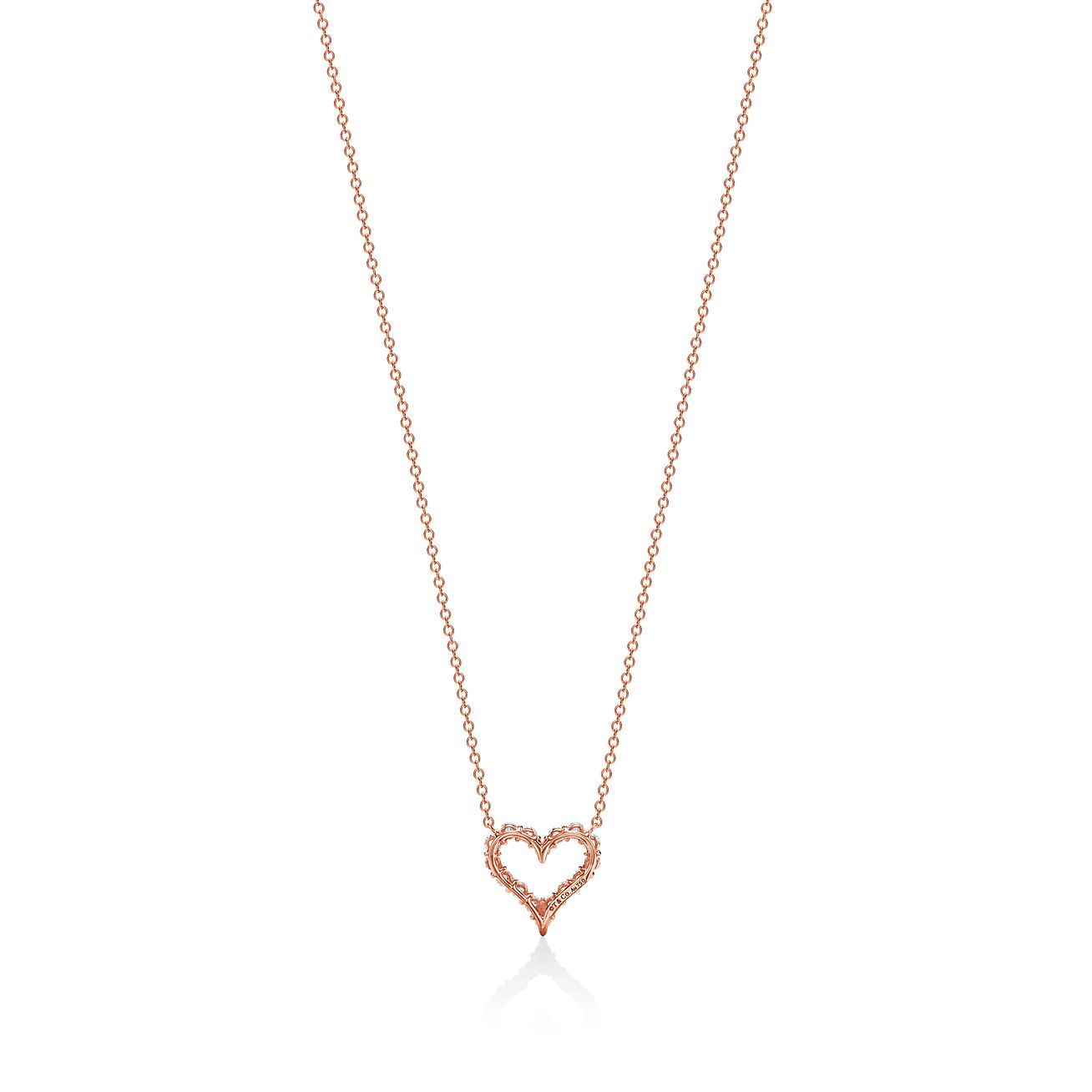 ティファニー センチメンタル ペンダント（ミニ）ダイヤモンド 18K 