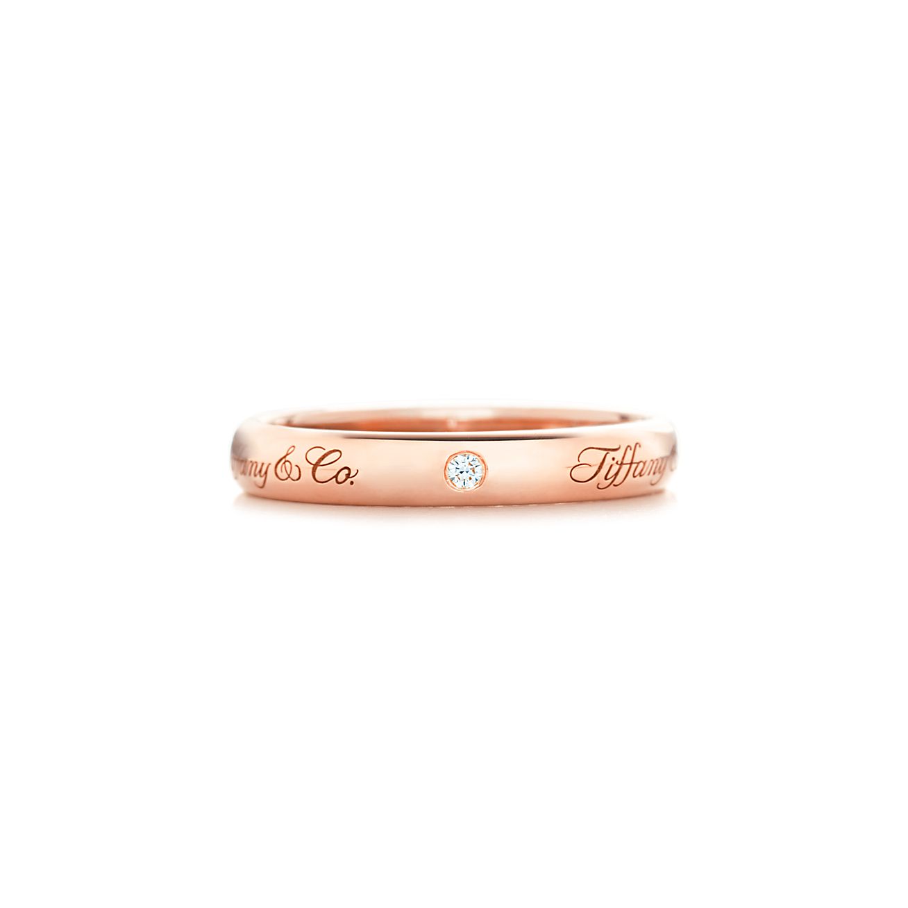 ティファニー ノーツ リング ダイヤモンド 18kローズゴールド 3mm Tiffany Co ティファニー ノーツ リング ダイヤモンド 18kローズゴールド 3mm Tiffany Co