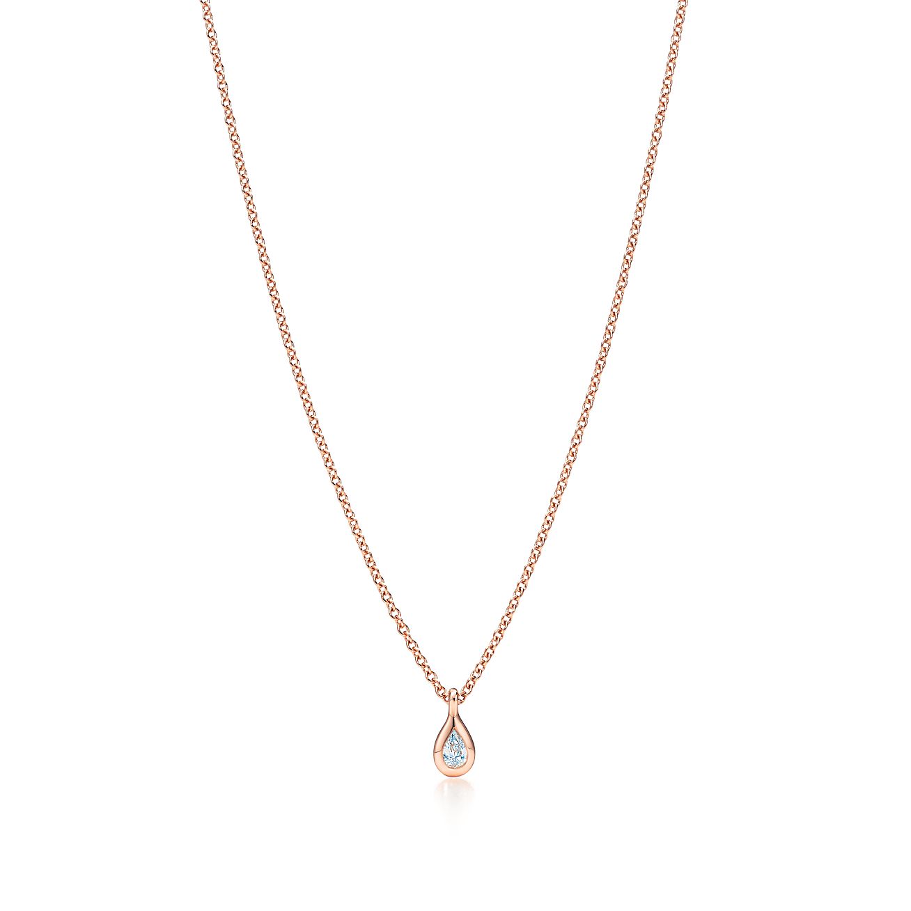 エルサ ペレッティ ダイヤモンド バイ ザ ヤード ペンダント 0 07カラット 18kローズゴールド Tiffany Co エルサ ペレッティ ダイヤモンド バイ ザ ヤード ペンダント 0 07カラット 18kローズゴールド Tiffany Co