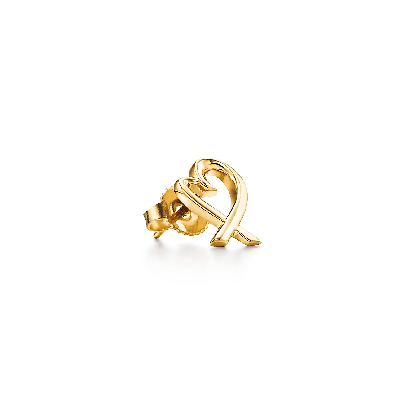 パロマ・ピカソ ラビング ハート ピアス 18Kゴールド | Tiffany & Co