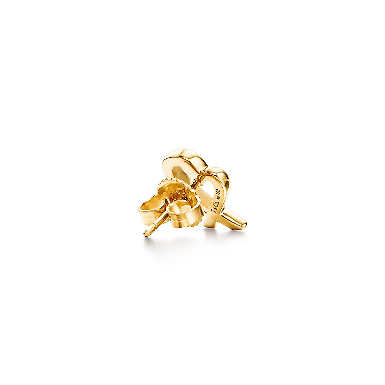パロマ・ピカソ ラビング ハート ピアス 18Kゴールド | Tiffany & Co