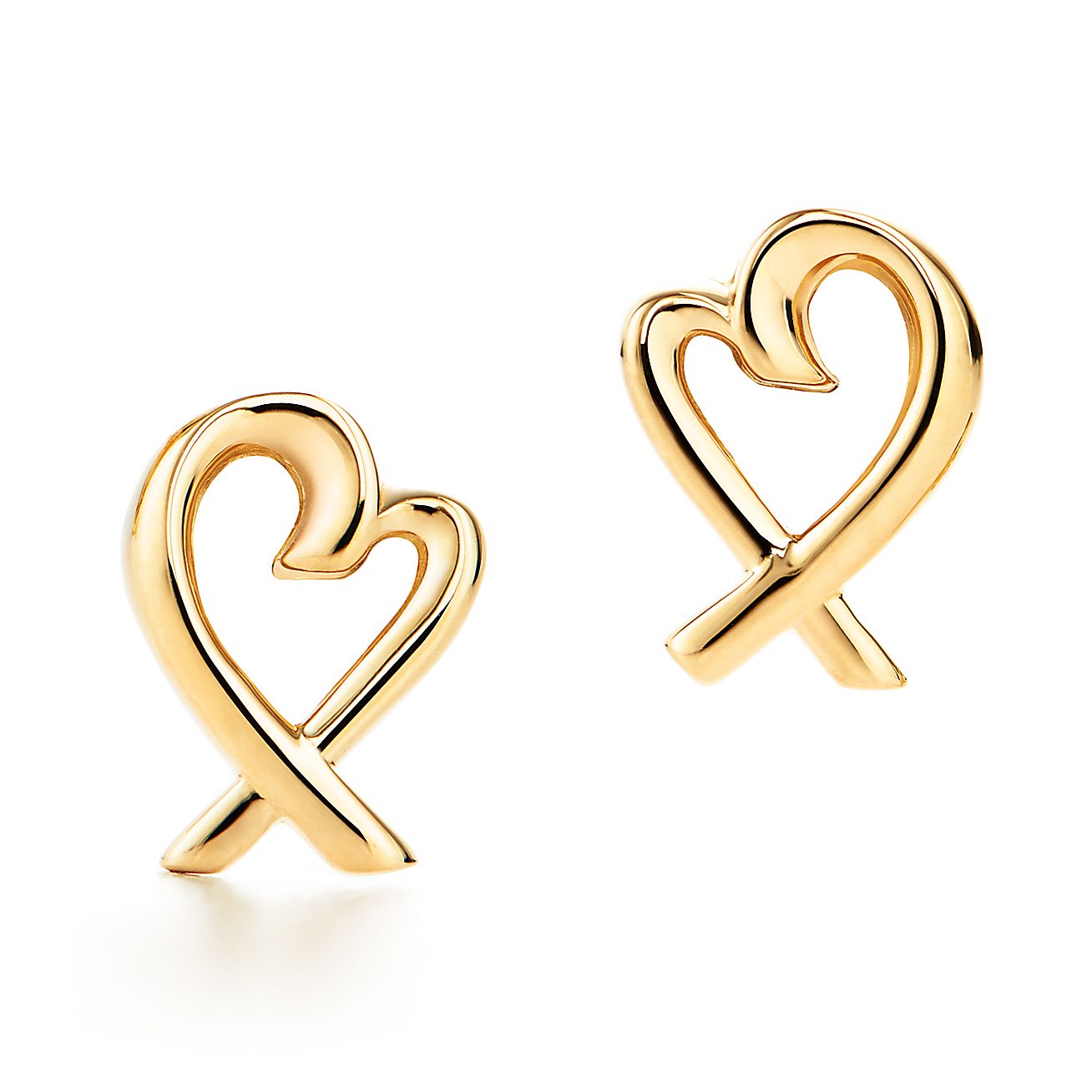 パロマ ピカソ ラビング ハート ピアス 18kゴールド Tiffany Co パロマ ピカソ ラビング ハート ピアス 18kゴールド Tiffany Co