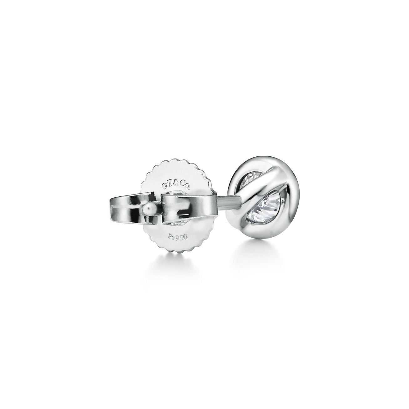 ダイヤモンド バイ ザ ヤード™ ピアス プラチナ | Tiffany & Co.