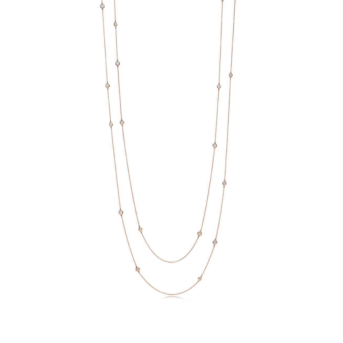 エルサ・ペレッティ ダイヤモンド バイ ザ ヤード ネックレス 18K