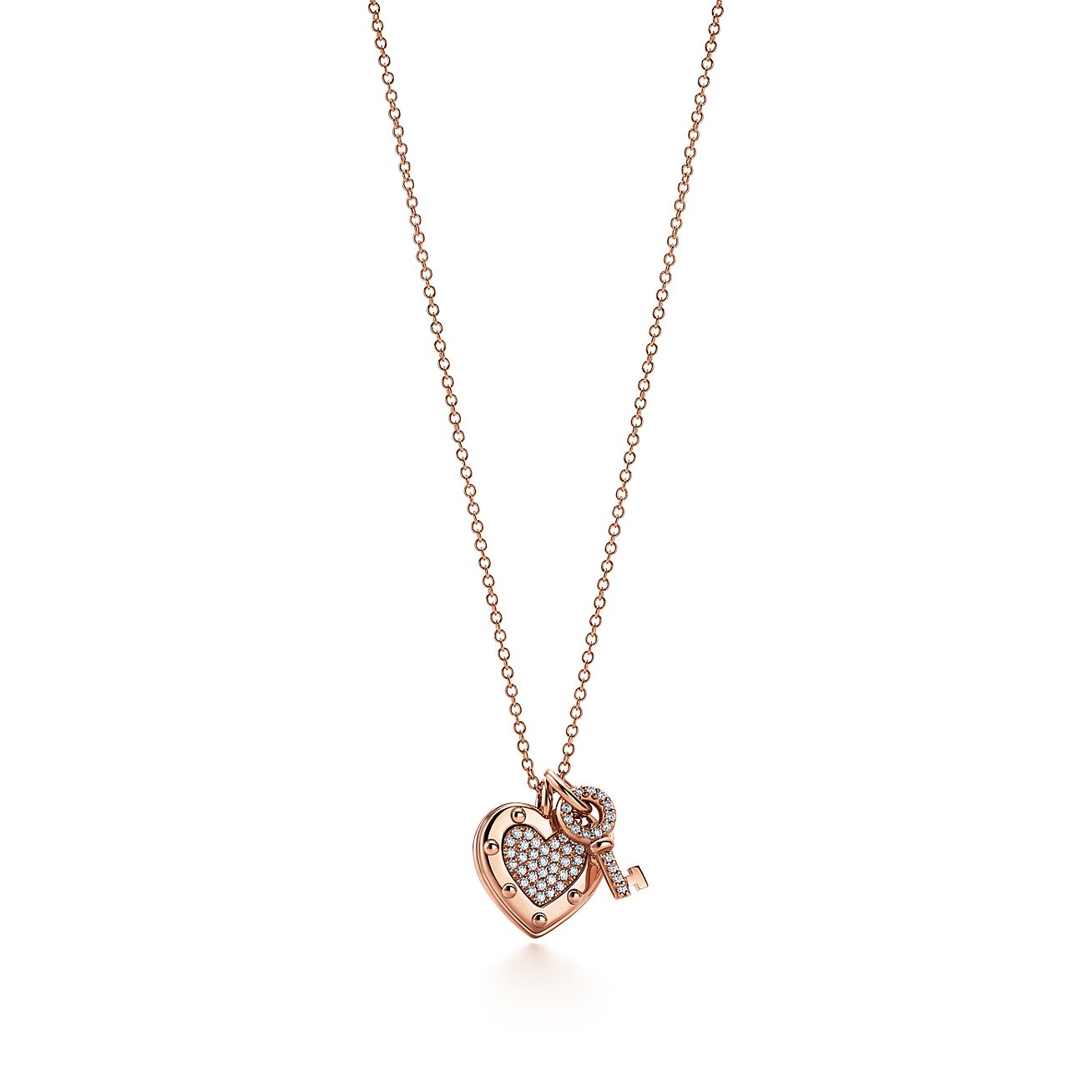 【美品】TIFFANY&Co. LOVE ラブ ハート ネックレス