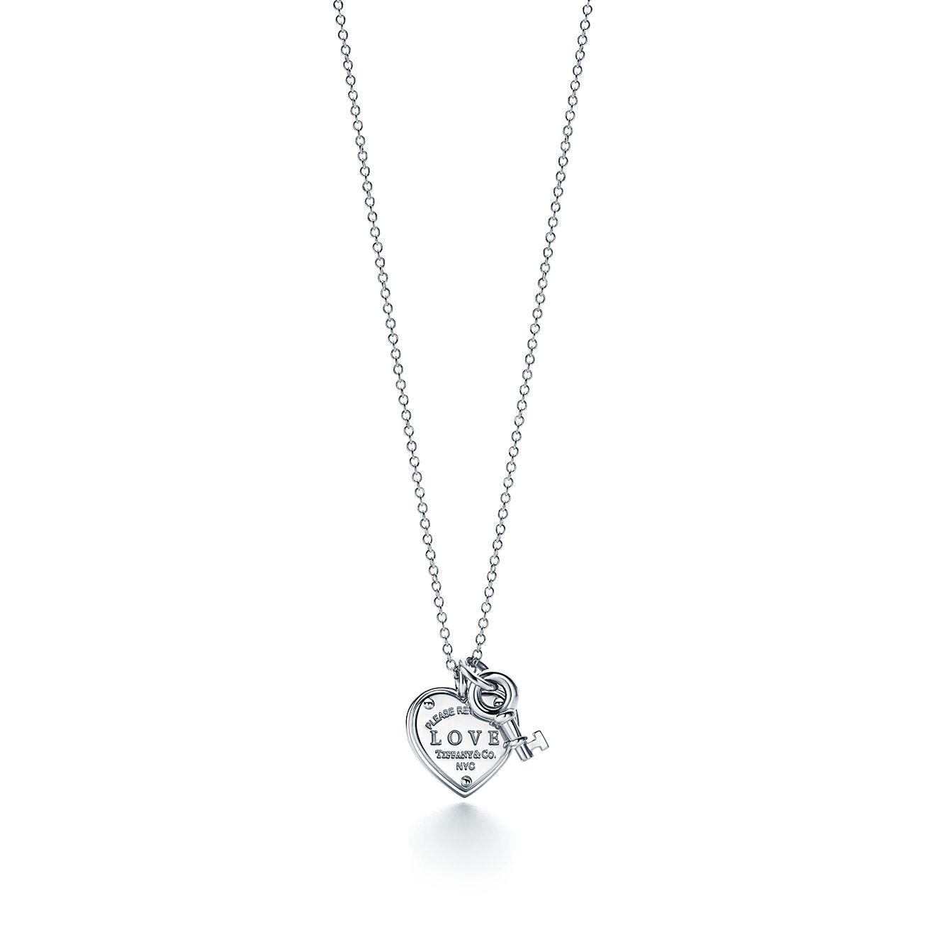 tiffany and co love lock necklace