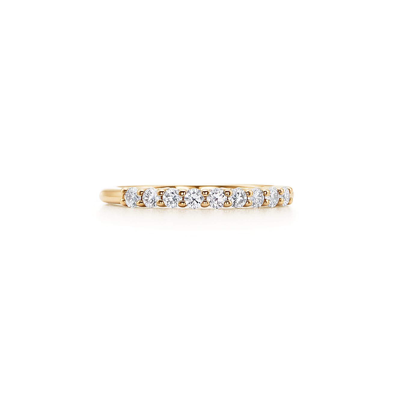 ティファニー エンブレイス バンドリング ダイヤモンド 18kゴールド 幅 2 2mm Tiffany Co