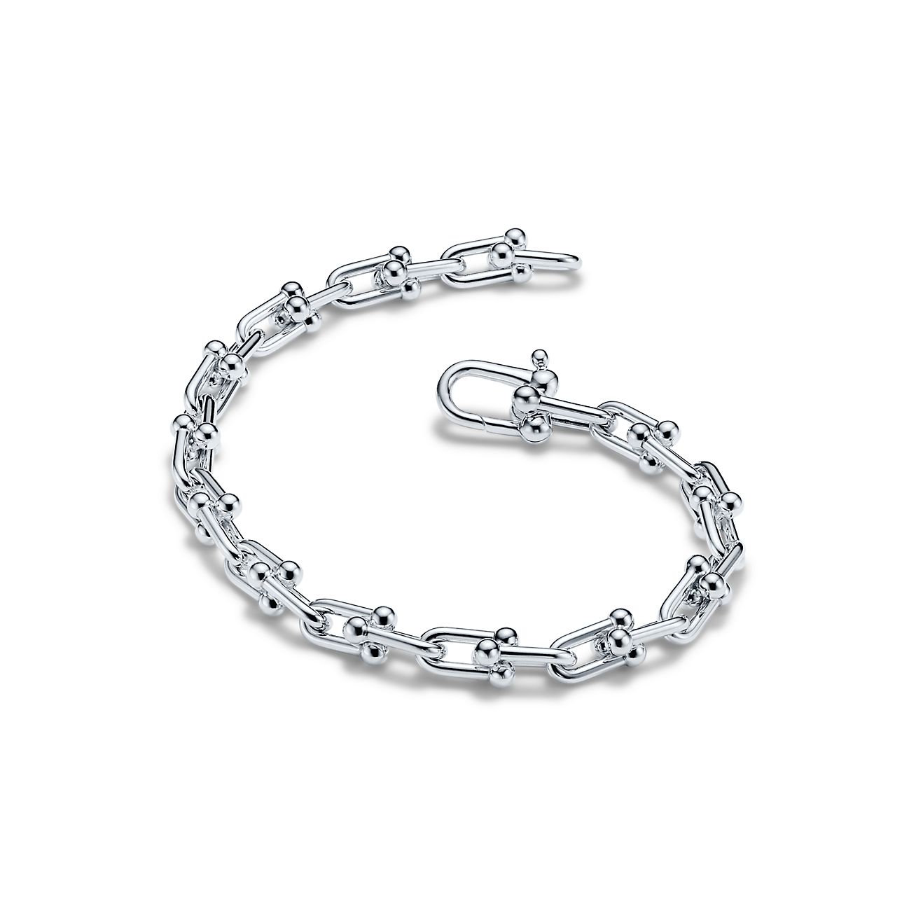 ティファニー ハードウェア ミディアム リンク ブレスレット スモール シルバー Tiffany Co
