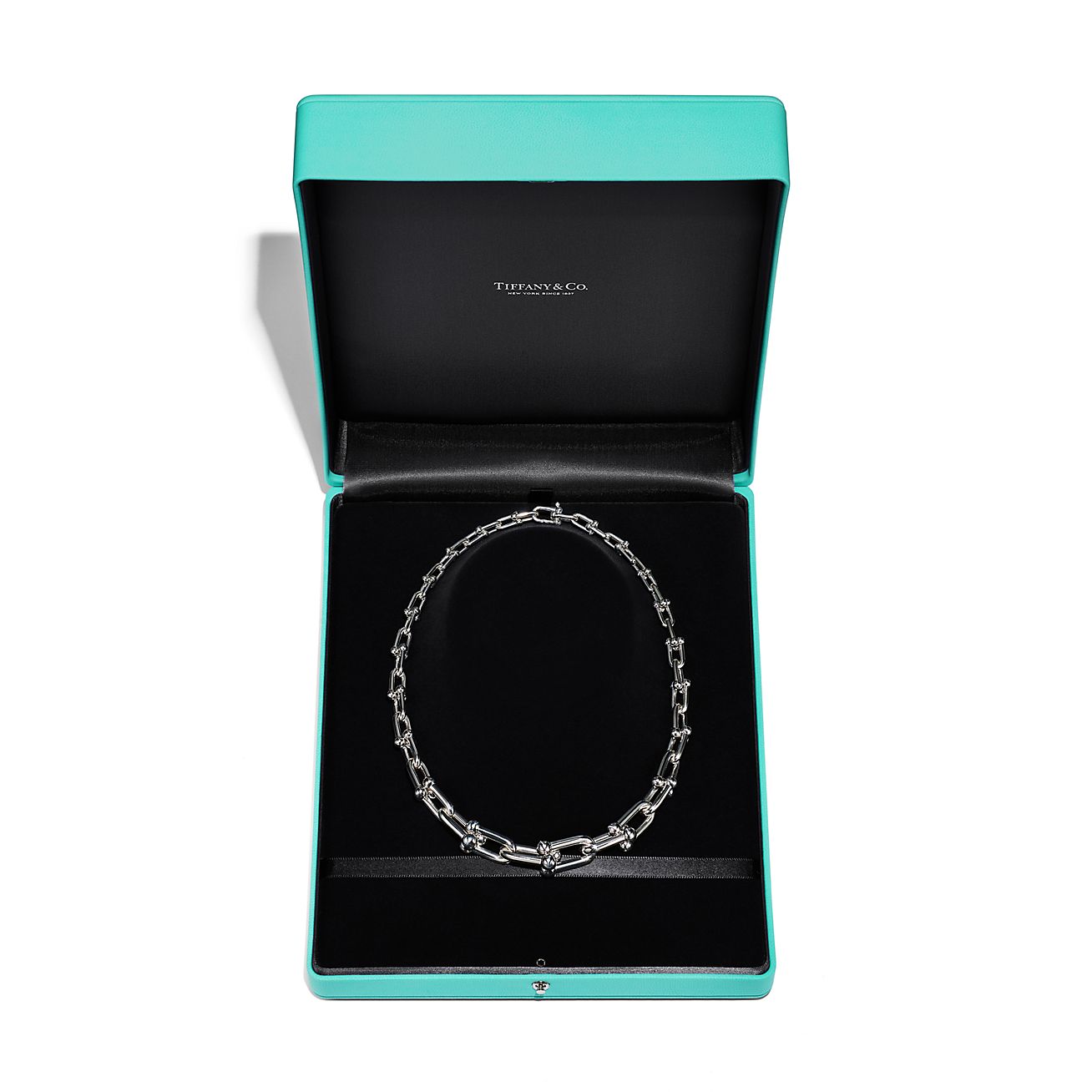 レディースティファニー グラジュエイテッド リンク ネックレス AG925 (SV925) レディース TIFFANY&Co. [美品]  【ジュエリー】