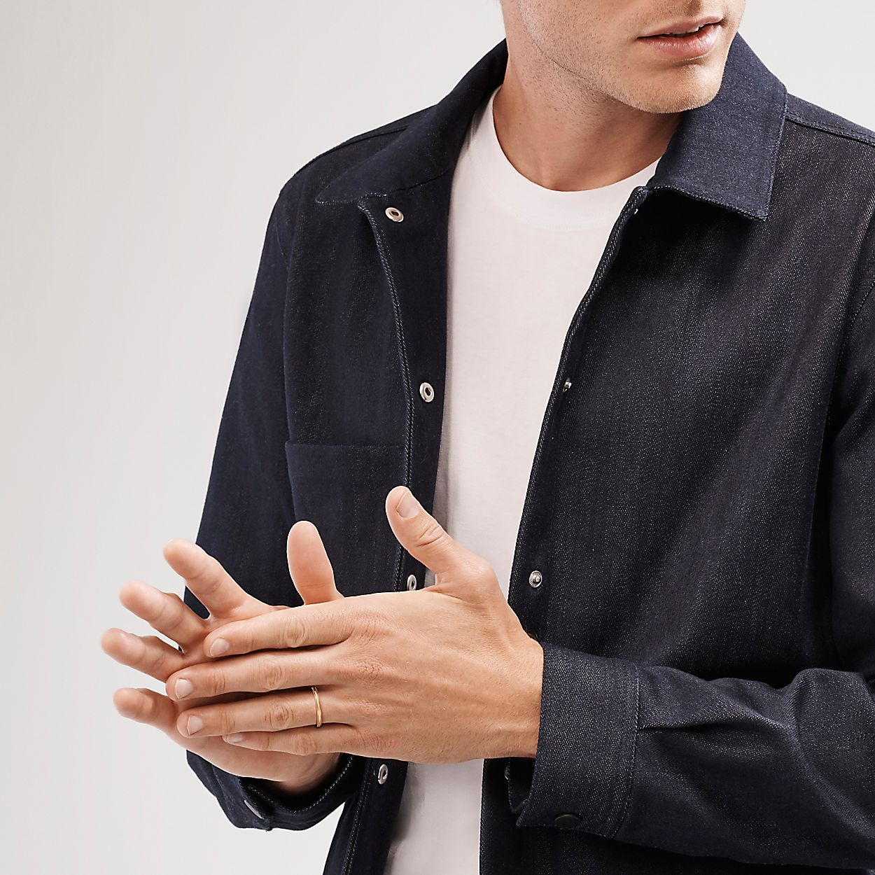 ティファニー クラシック ミルグレイン バンドリング 18kローズゴールド 幅 2mm Tiffany Co