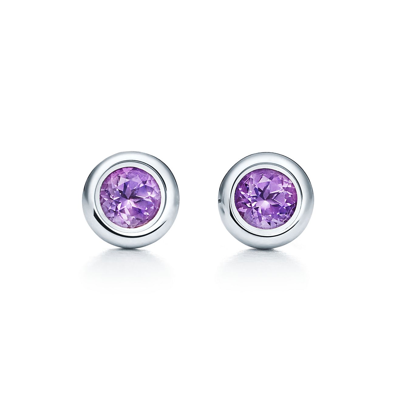 tiffany amethyst earrings