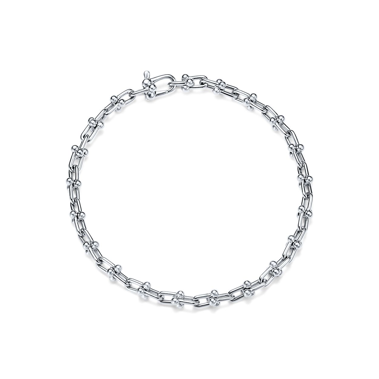 ティファニー ハードウェア マイクロ リンク ブレスレット ミディアム スターリングシルバー Tiffany Co ティファニー ハードウェア マイクロ リンク ブレスレット ミディアム スターリングシルバー Tiffany Co
