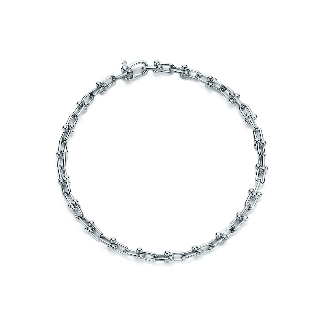ティファニー ハードウェア マイクロ リンク ブレスレット ミディアム スターリングシルバー Tiffany Co ティファニー ハードウェア マイクロ リンク ブレスレット ミディアム スターリングシルバー Tiffany Co