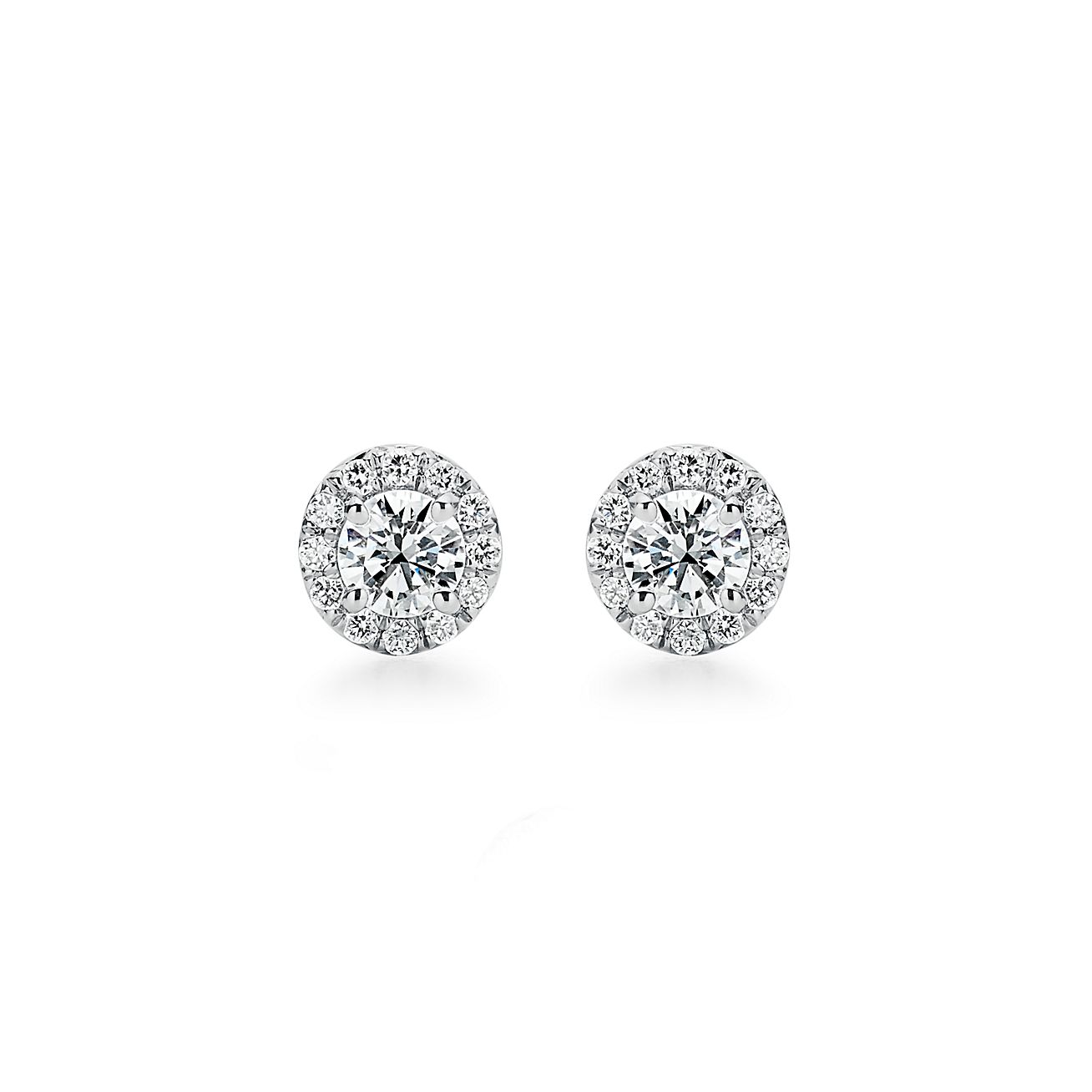 正規品☆ TIFFANY&Co.ソレスト pt950ダイヤピアス - ピアス