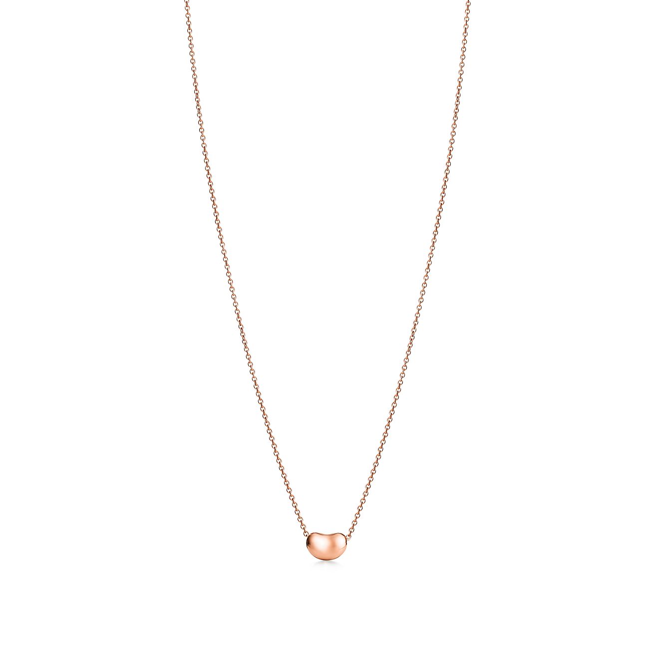 エルサ・ペレッティ™ ビーン デザイン ペンダント ローズゴールド、9MM