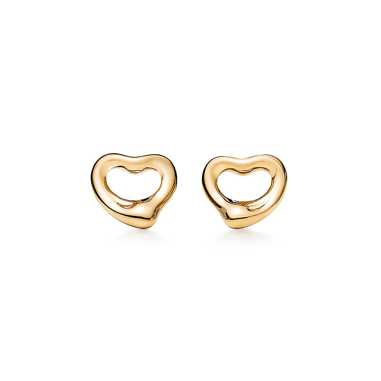 エルサ ペレッティ オープン ハート ピアス 18k ゴールド Tiffany Co エルサ ペレッティ オープン ハート ピアス 18k ゴールド Tiffany Co