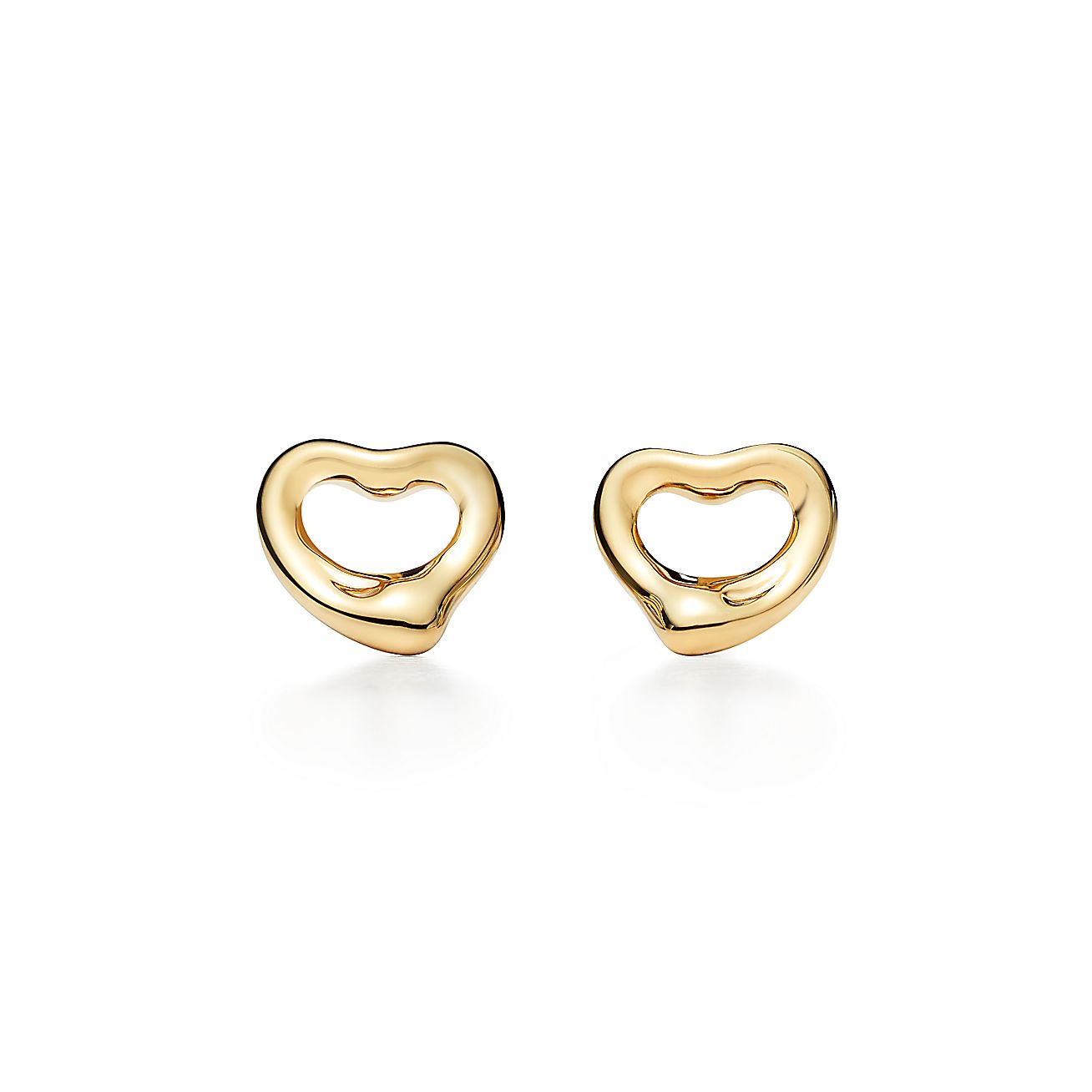 エルサ ペレッティ オープン ハート ピアス 18k ゴールド Tiffany Co