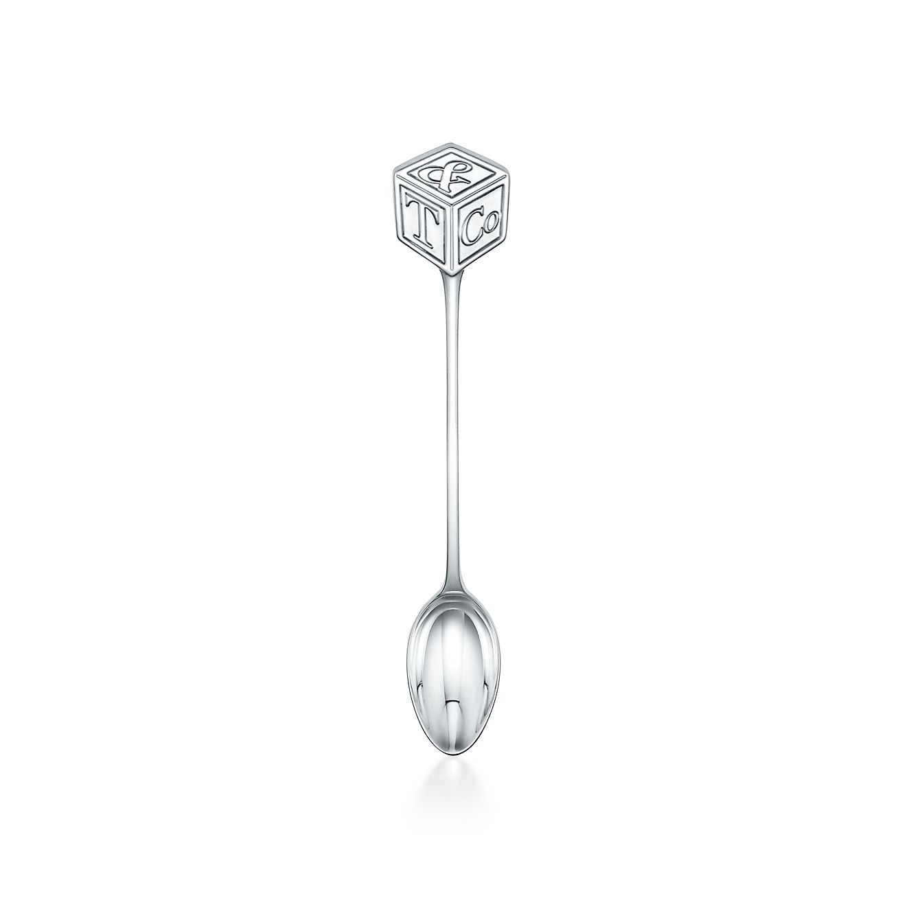 silver baby spoon tiffany