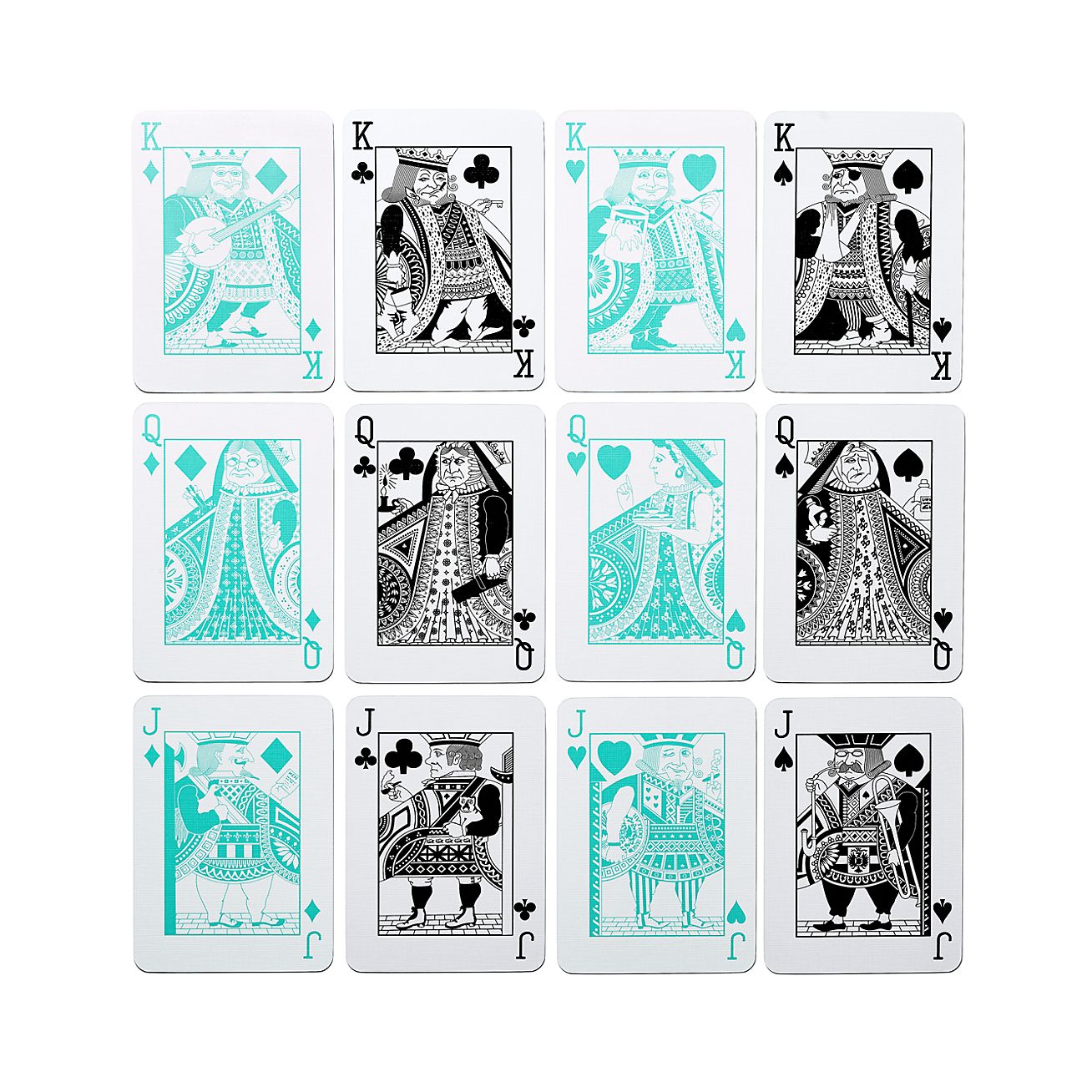 tiffany and co playing cards