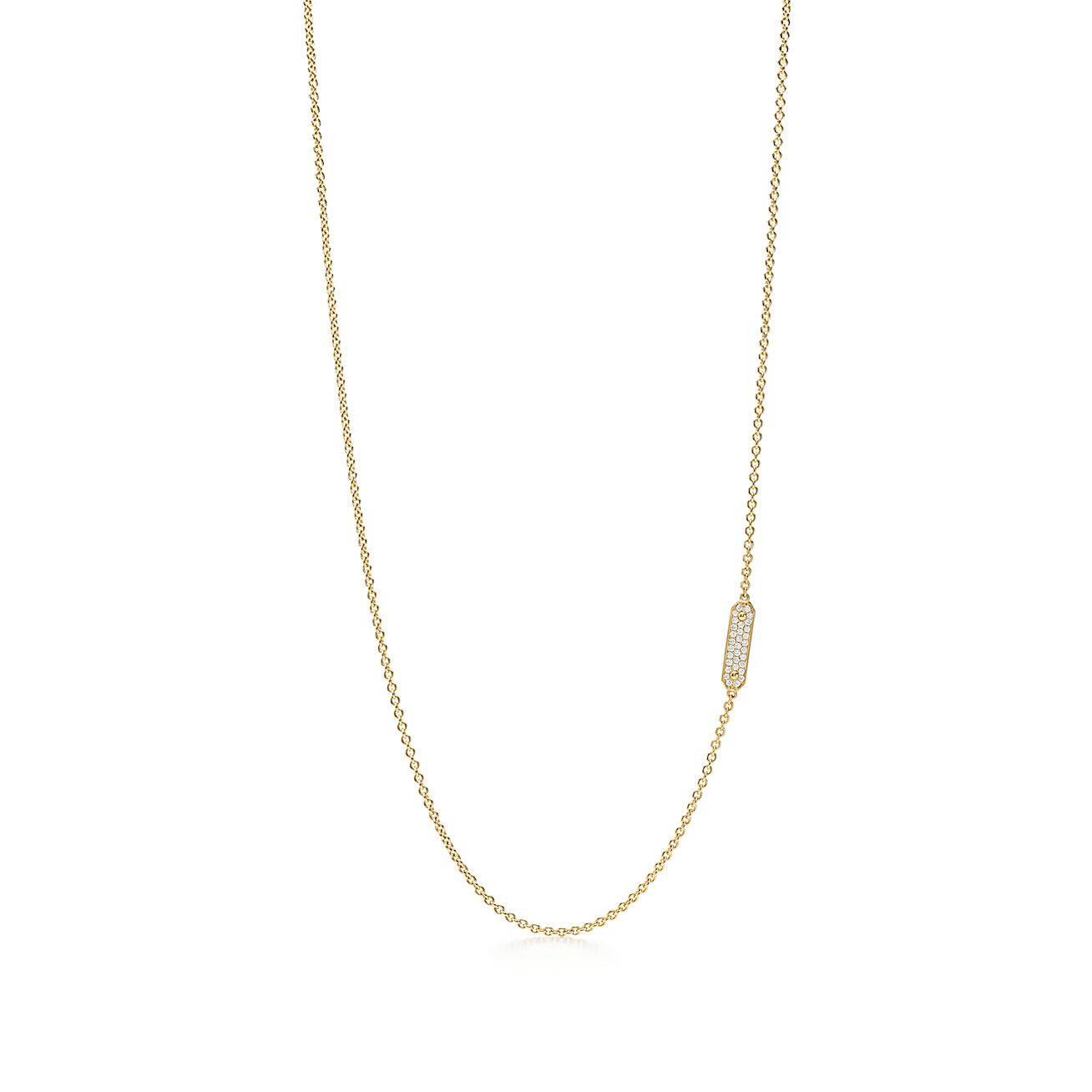tag chain necklace tiffany