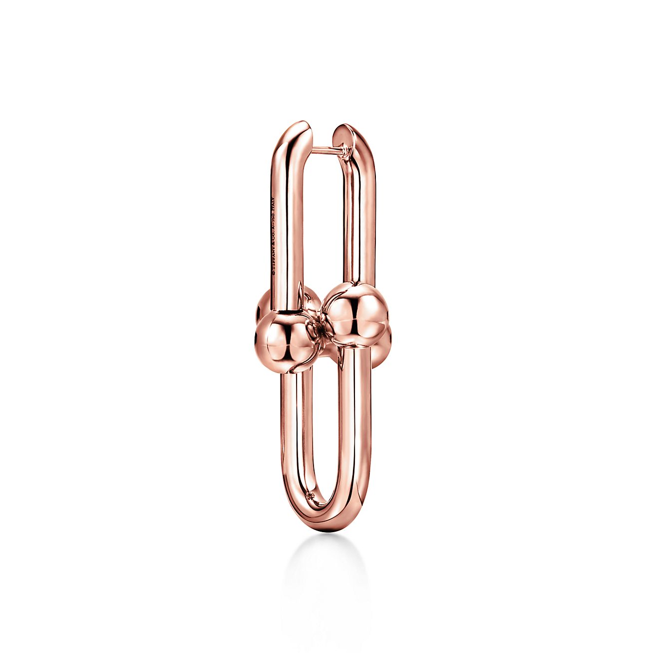 【Tiffany&Co】HardWear☆Silver Extra Large Link ピアス ティファニー ハードウェア リンク ピアス イエローゴールド