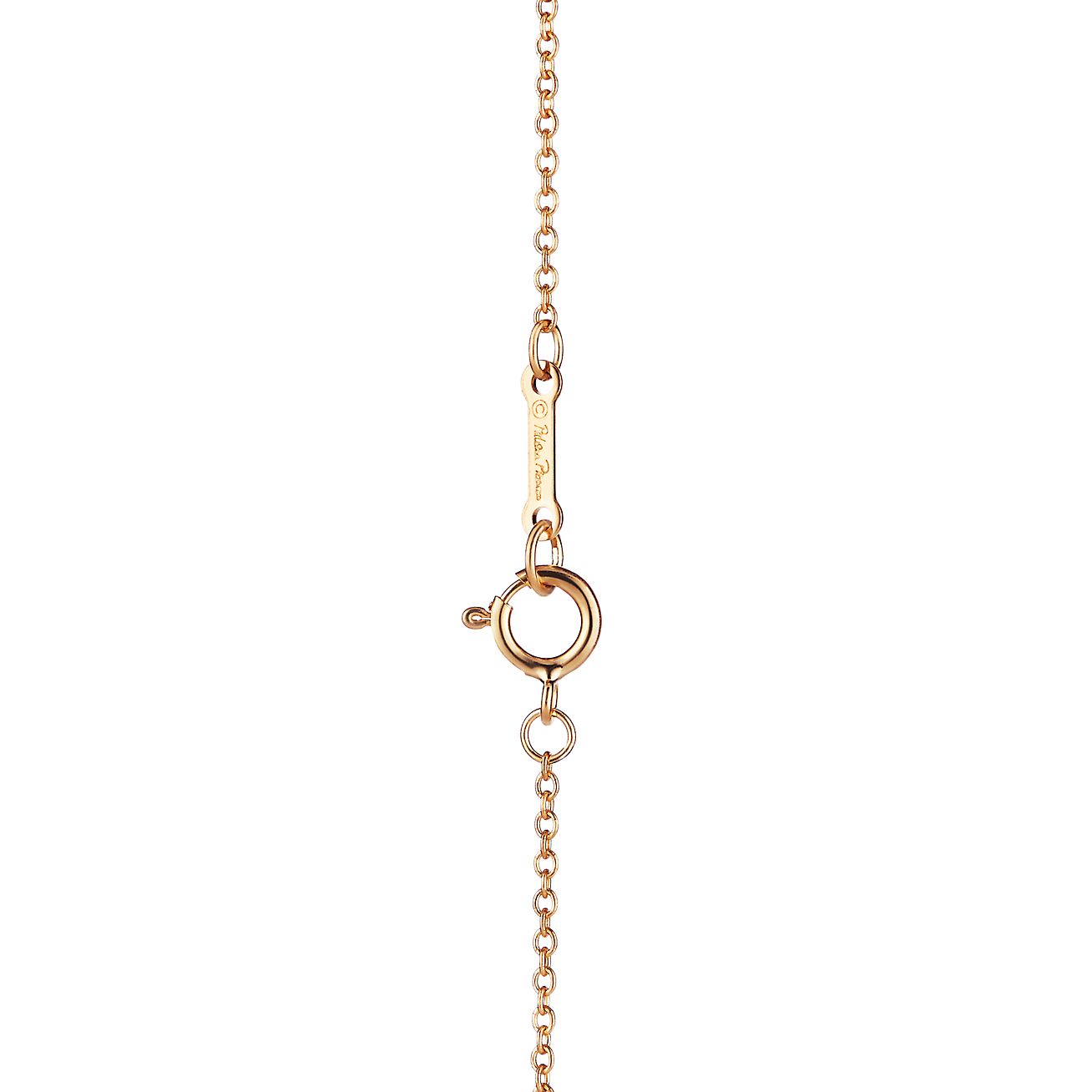 パロマ・ピカソ ダブル ラビング ハート ペンダント ダイヤモンド 18K ゴールド | Tiffany u0026 Co.