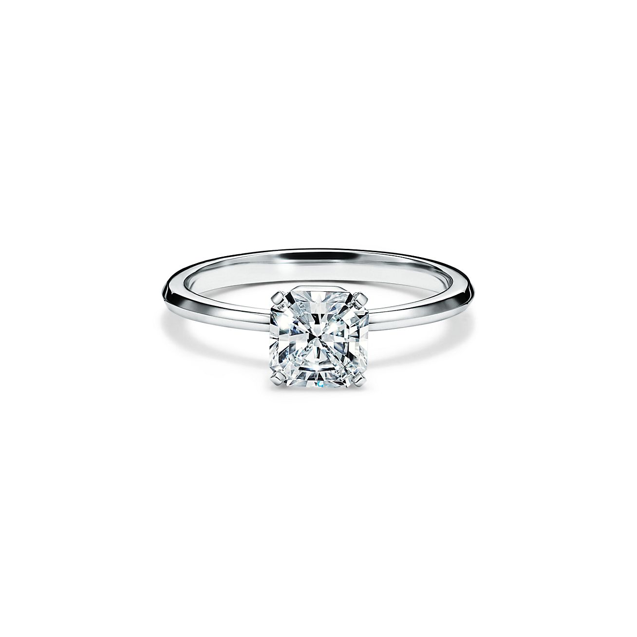 45258★Tiffany\u0026Co.★ トゥルー ダイヤモンド 婚約指輪 D0.215ct