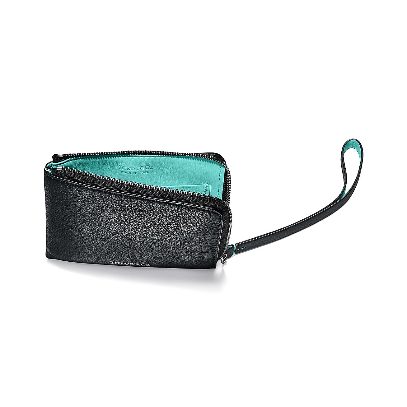 レザー コイン ポーチ ブラック Tiffany Co