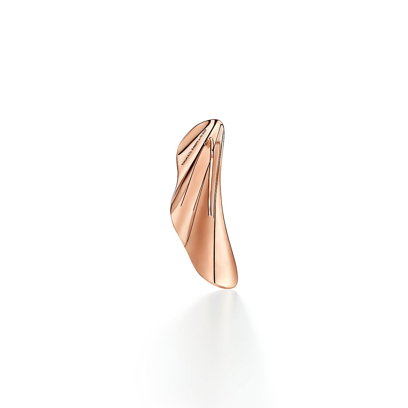 エルサ・ペレッティ™ ハイ タイド ピアス（スモール）18K ローズ