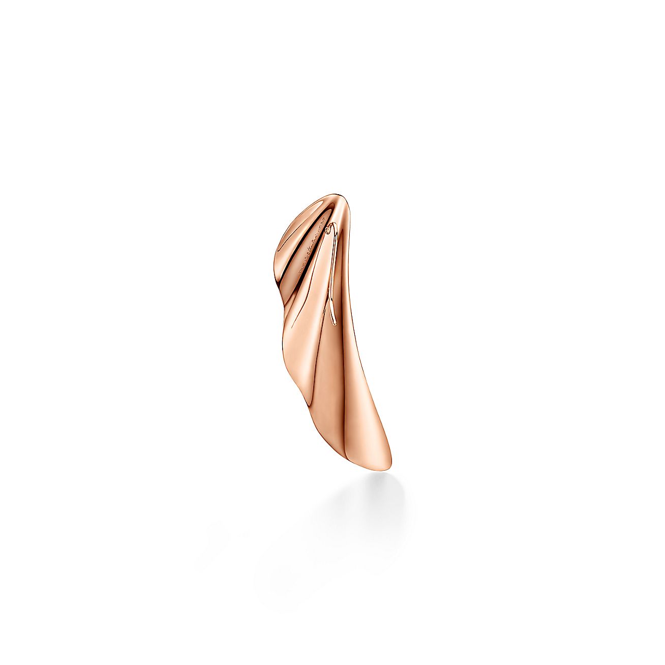 エルサ・ペレッティ™ ハイ タイド ピアス 18K ローズゴールド 