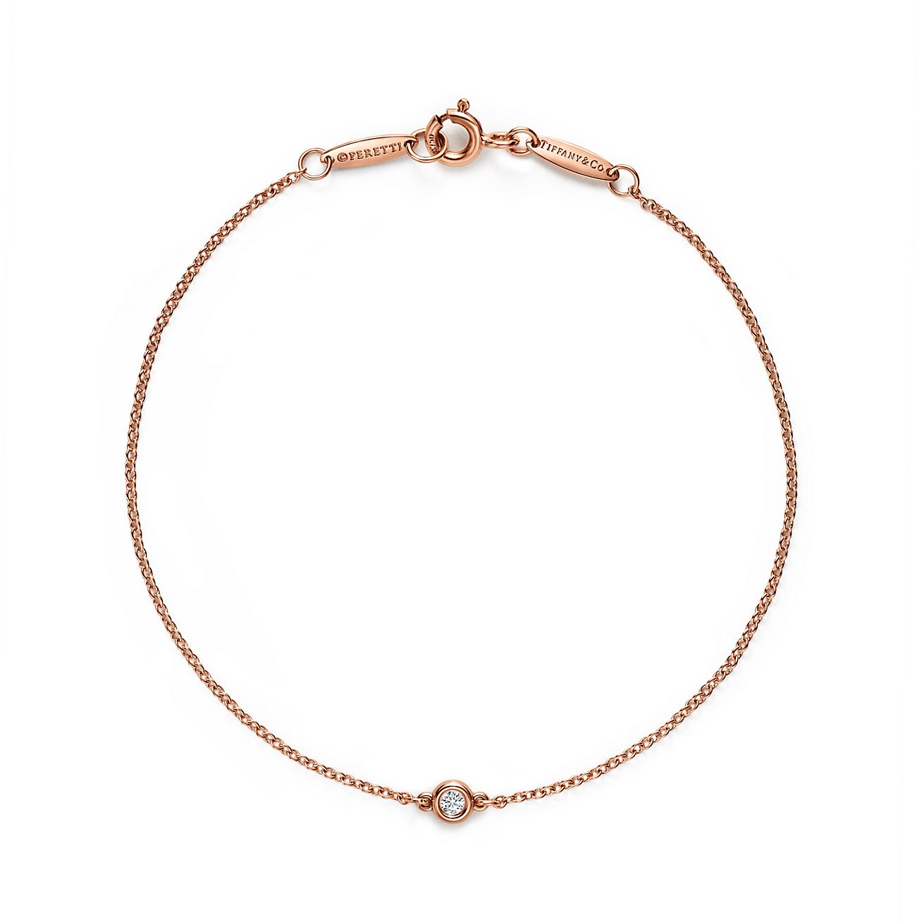 【新品】Tiffany 18K Rose Gold Bracelet ダイヤ