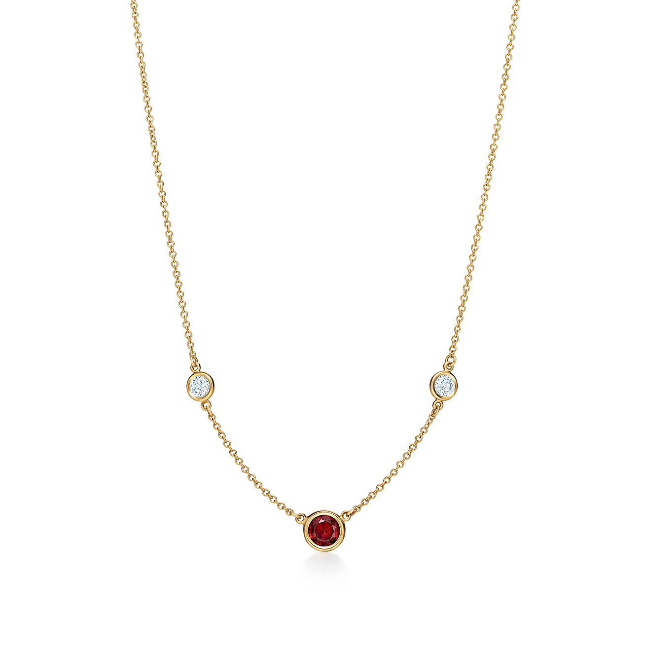 エルサ・ペレッティ™ カラー バイ ザ ヤード ネックレス ルビー  