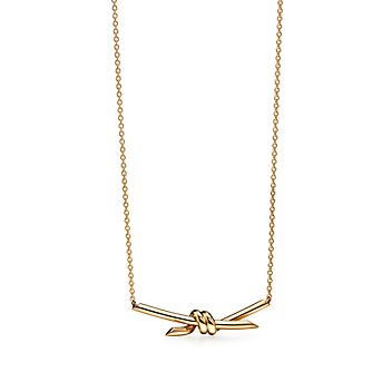 Tiffany & Co. Tiffany & Co. ノットモチーフ ペンダントネックレス
