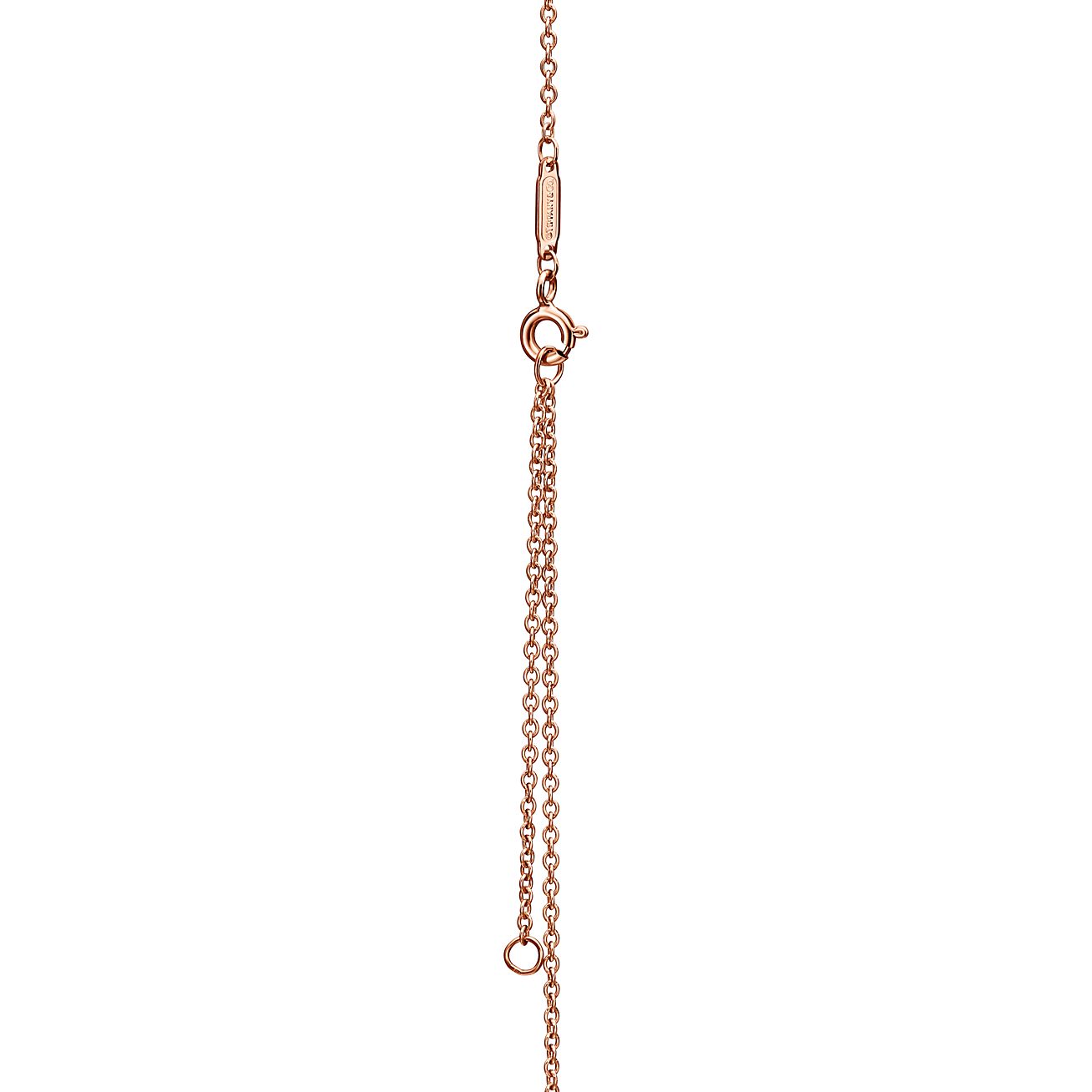 ティファニー ノット ペンダント ローズゴールド | Tiffany & Co