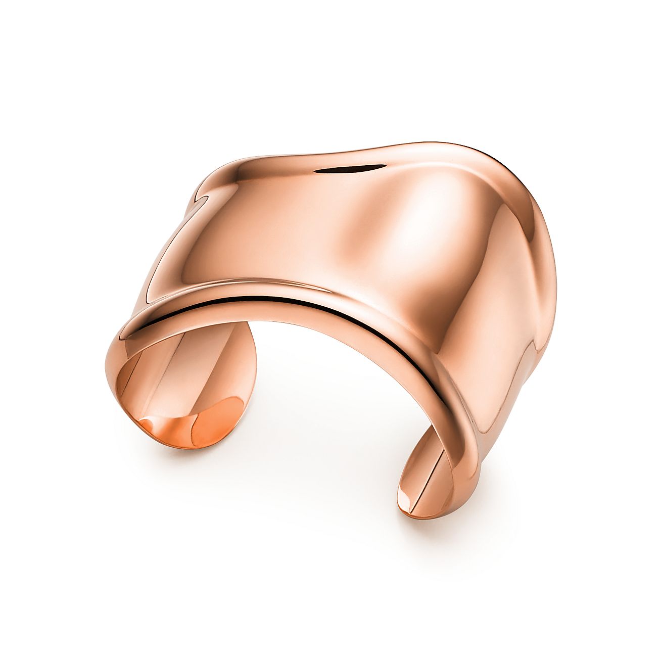 エルサ・ペレッティ™ スモール ボーン カフ18K ローズゴールド、幅 
