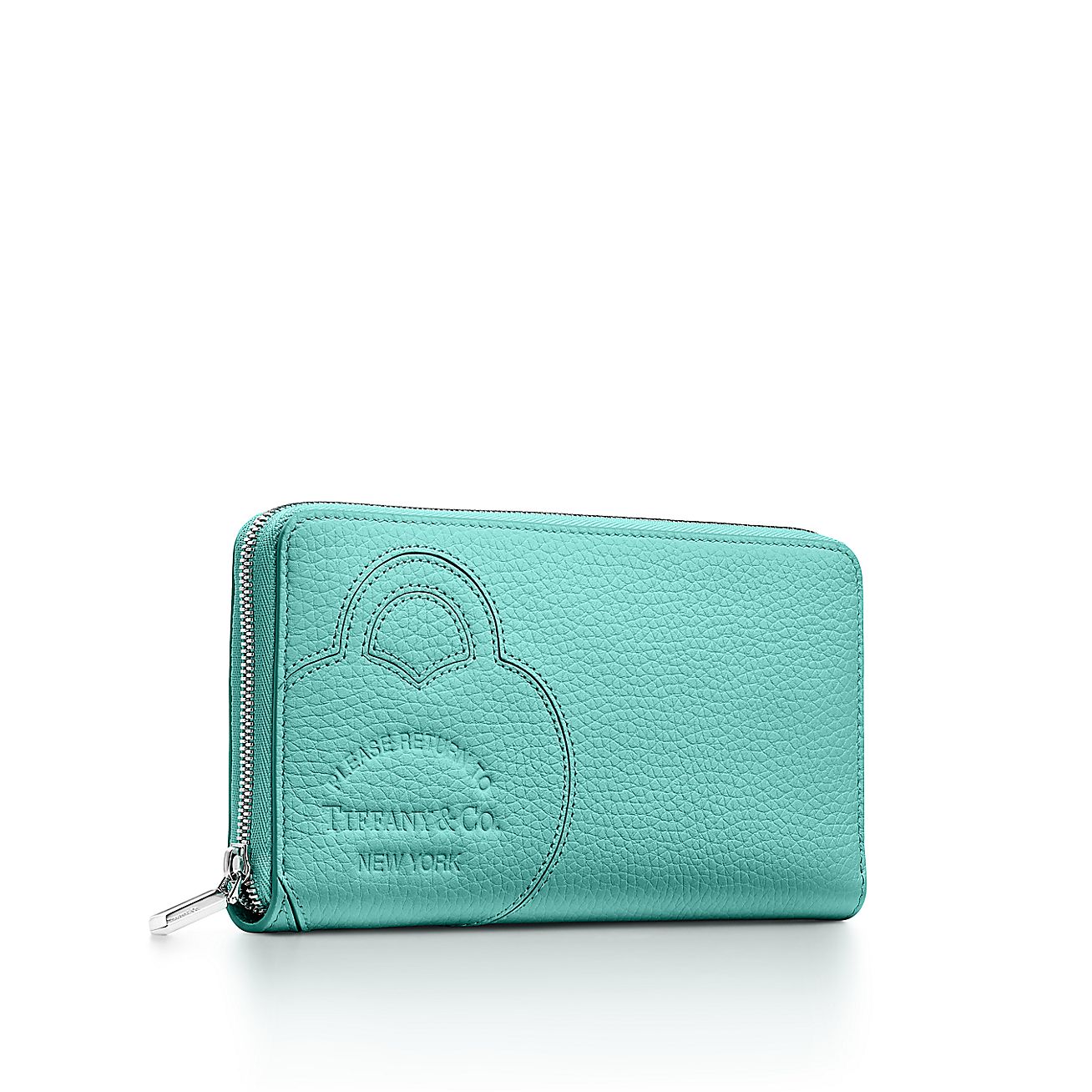 Tiffany&Co.】ラウンドファスナーレクタンギュラーウォレット 読み替える