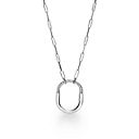 Tiffany & Co. ペンダント ホワイトゴールドにダイヤモンドをセッティング（ラージ）