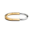 Tiffany & Co. バングル イエローゴールド ＆ ホワイトゴールド