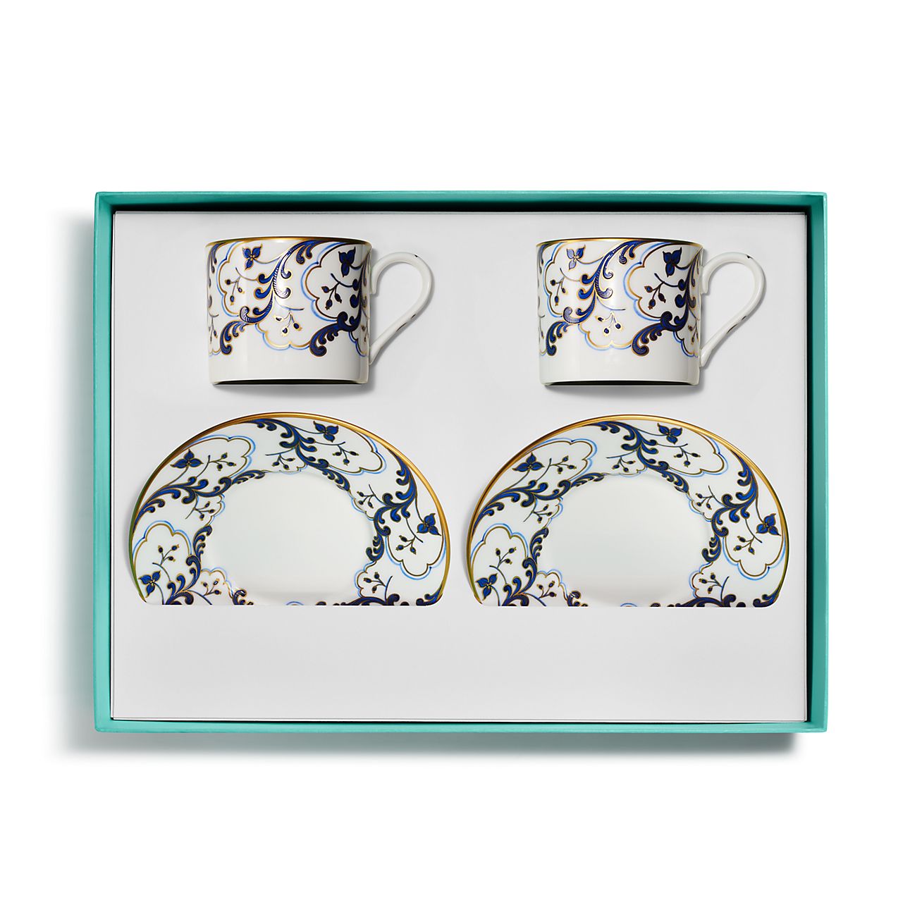 Tiffany & Co. ヴァルス ブルー ボウル ボーンチャイナ Tiffany & Co. ヴァルス ブルー ボウル ボーンチャイナ