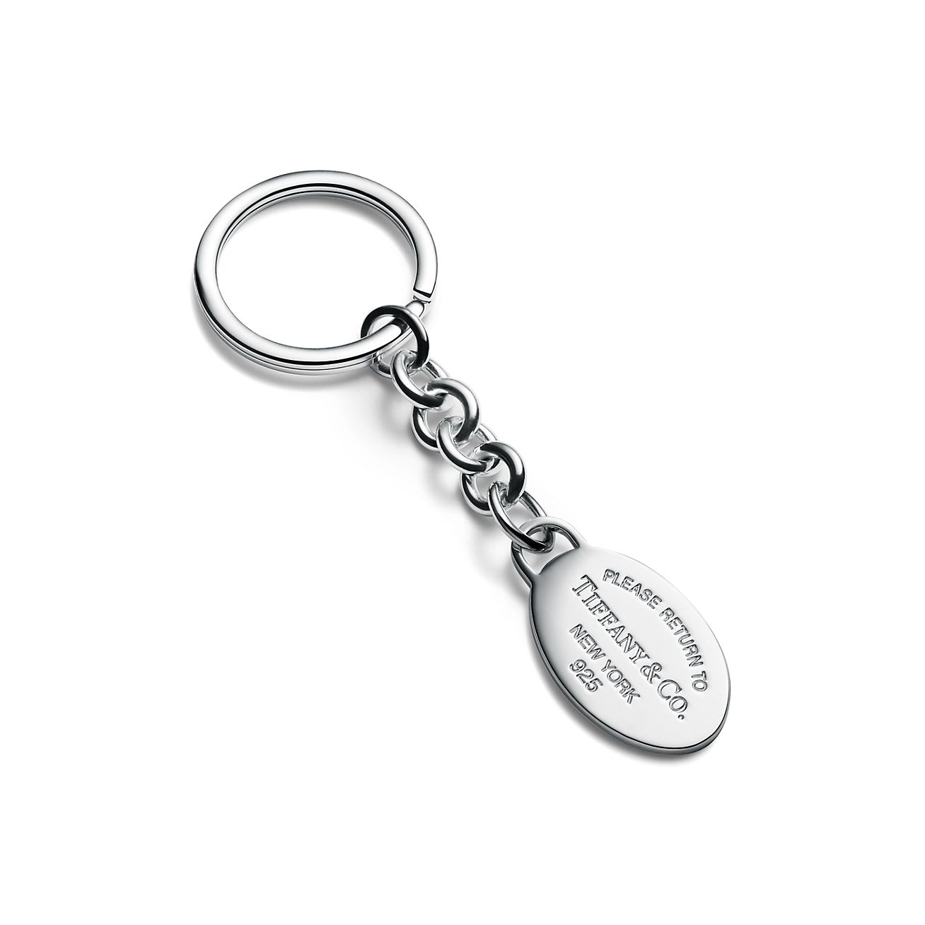 Tiffany Oval Tag Keyring キーリング | annepediatra.com.br